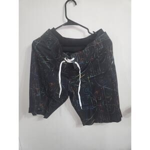 Lululemon el current state board shorts abstract 32